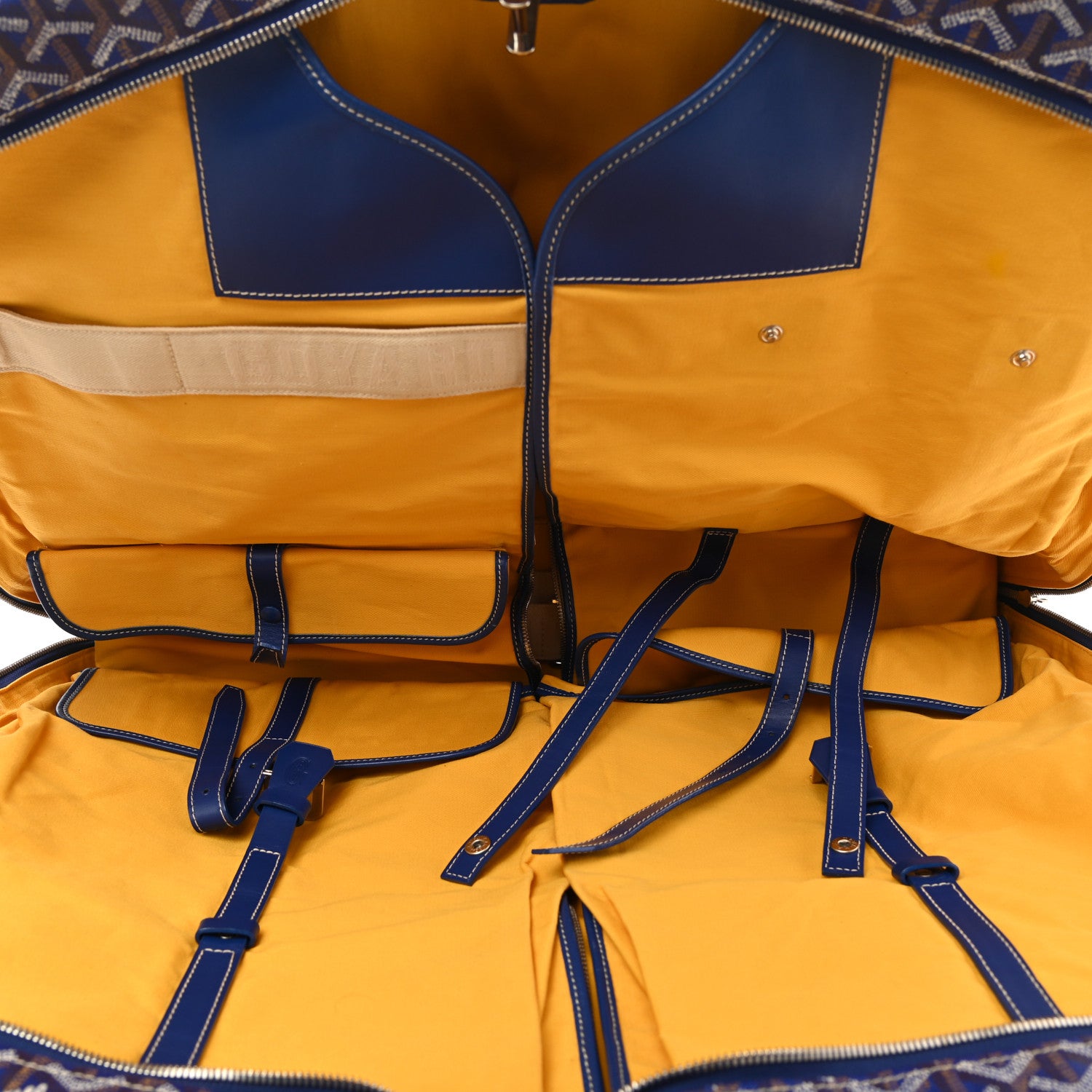 Goyard Goyardine Porte-Habits Garment Bag Blue 5 of 17