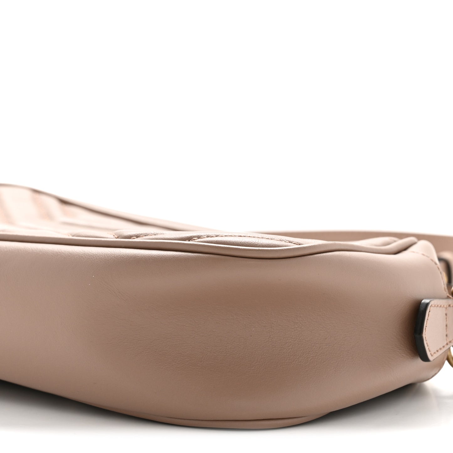 Calfskin Matelasse Small GG Marmont Chain Shoulder Bag Porcelain Rose