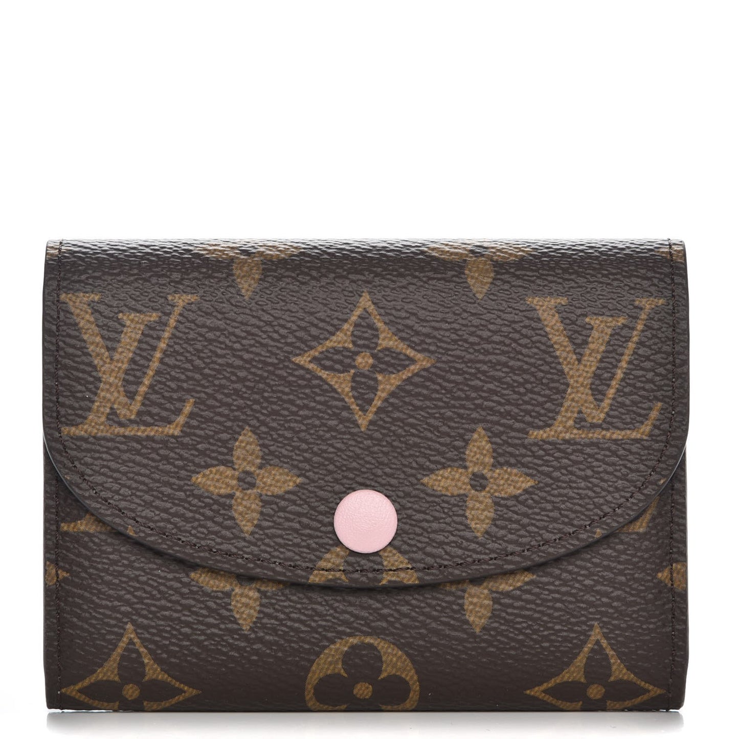 Monogram Rosalie Coin Purse Rose Ballerine