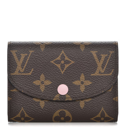 Louis Vuitton Monogram Rosalie Coin Purse Rose Ballerine 1 of 7