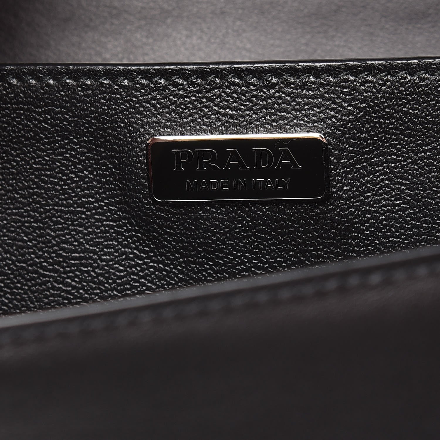 Prada City Calf Saffiano Cahier Bag Black 6 of 8