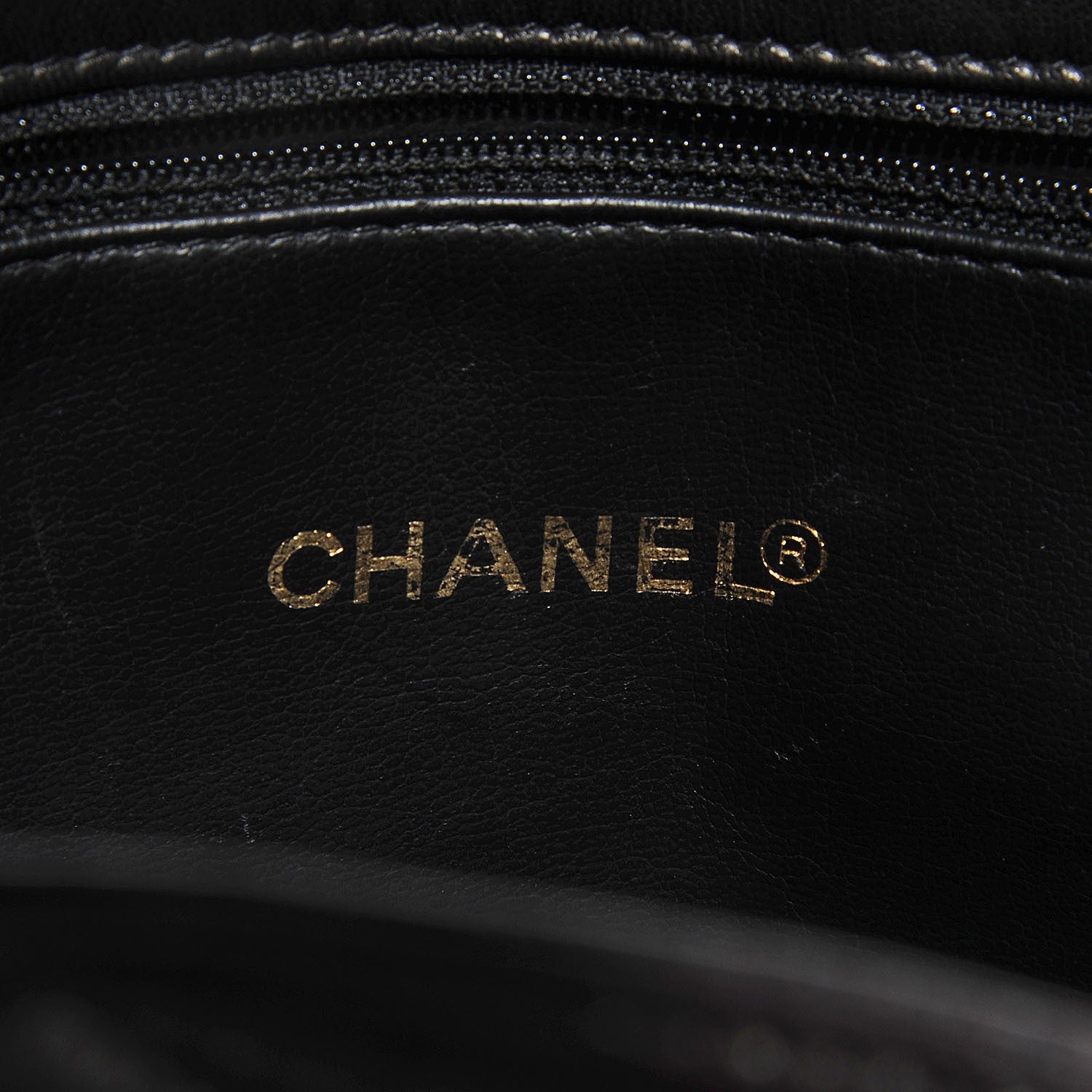 Chanel Lambskin Quilted Shopper Tote Black 5 of 8