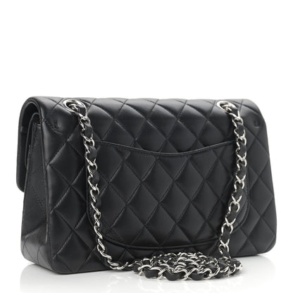 Chanel Lambskin Quilted Small Double Flap Black 3 of 9