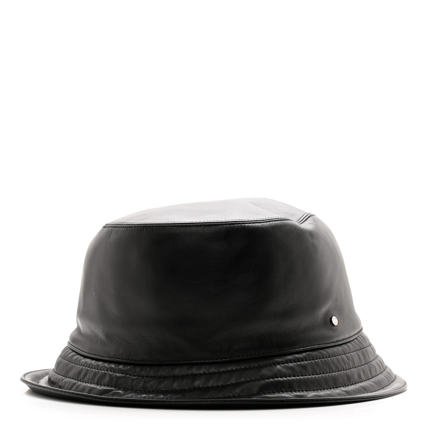 Newton Calfskin Fred Bucket Hat 59 Black