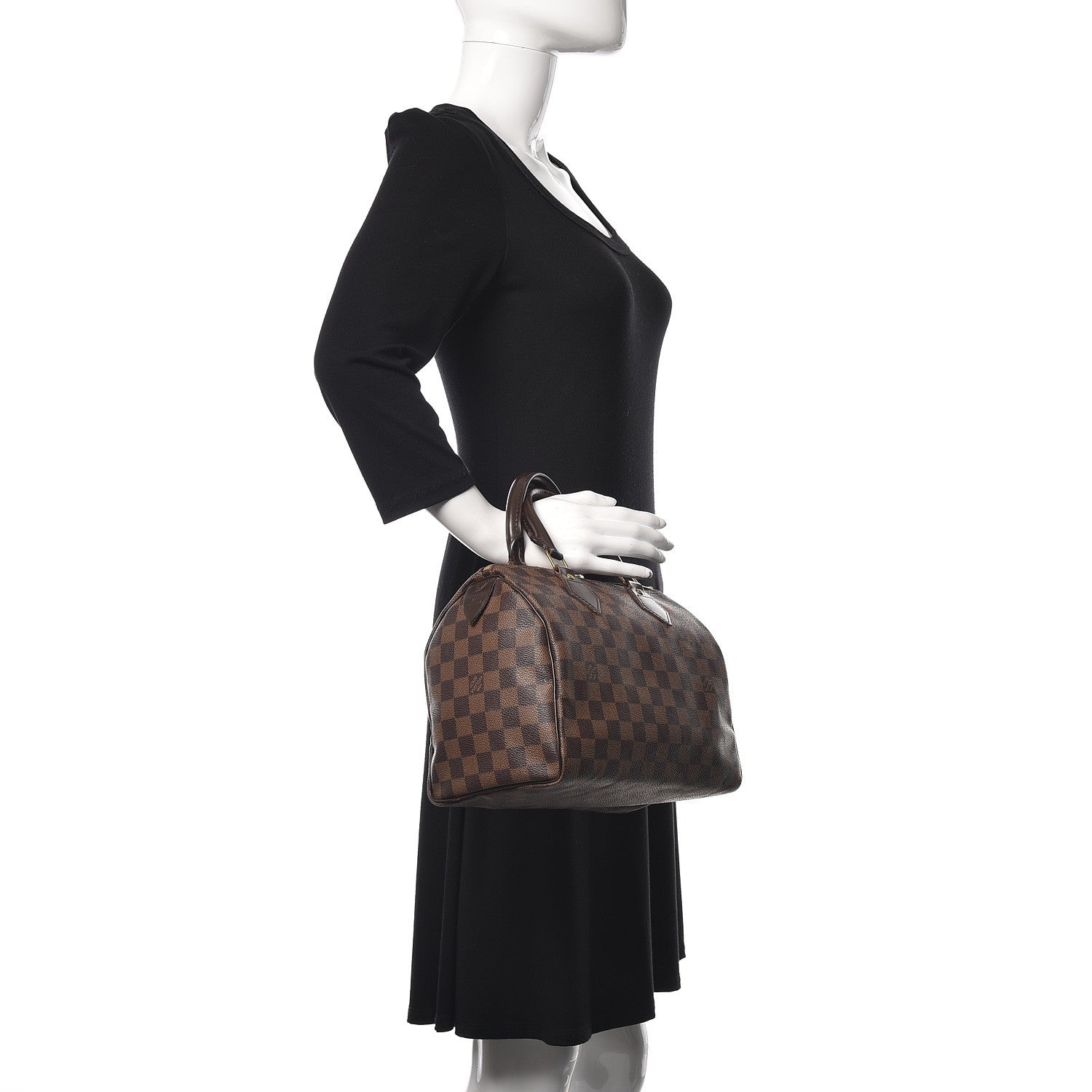 Louis Vuitton Damier Ebene Speedy 25 2 of 19