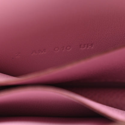 Hermes Epsom Constance Slim Wallet Mauve Sylvestre 8 of 9