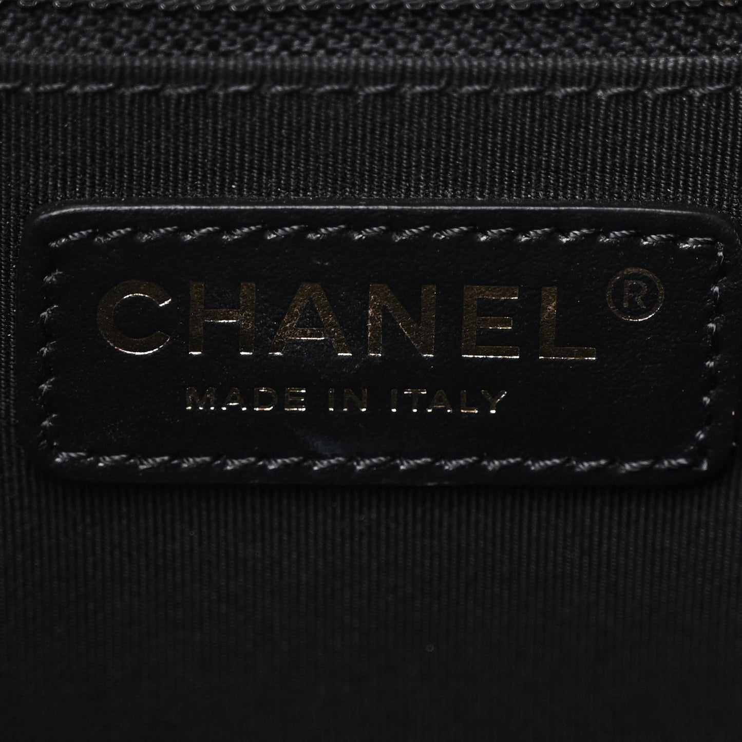 Lambskin Quilted Drawstring Backpack Black