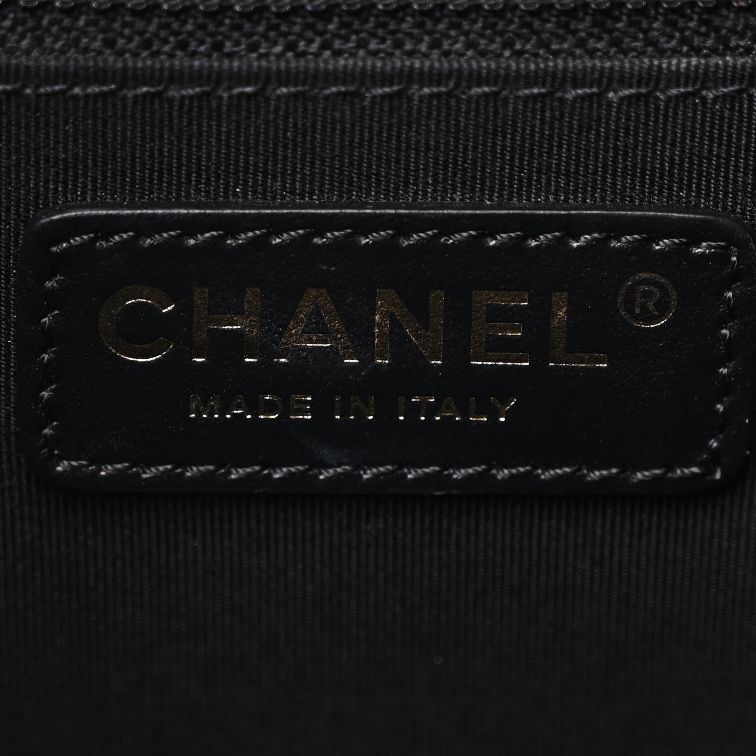 Chanel Lambskin Quilted Drawstring Backpack Black 6 of 11