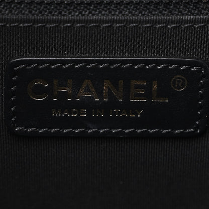 Chanel Lambskin Quilted Drawstring Backpack Black 6 of 11