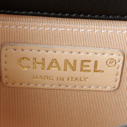 Chanel Goatskin Quilted Chic Pearls Flap Black 6 of 11