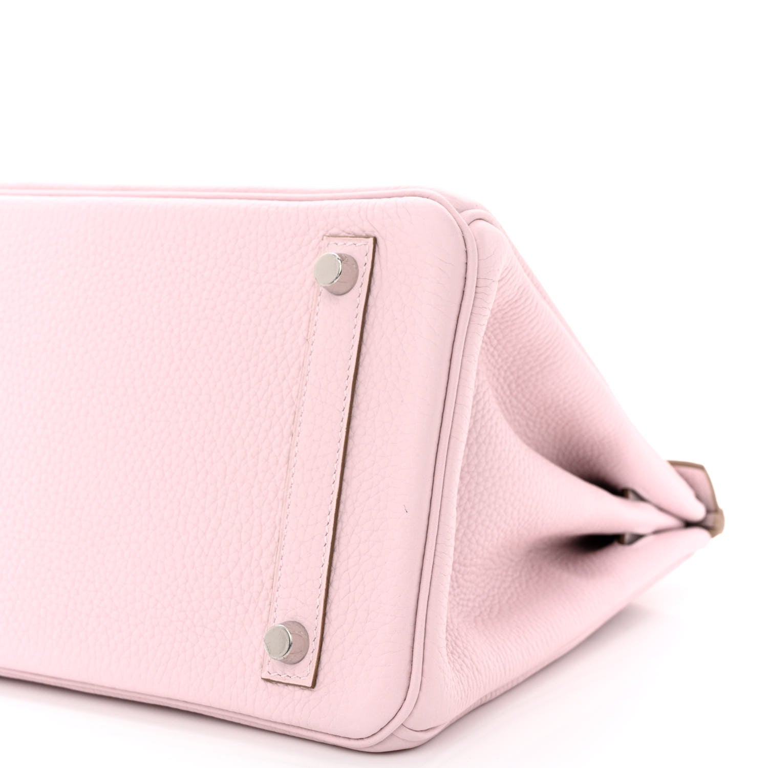 Hermes Taurillon Clemence Birkin 30 Mauve Pale 10 of 11