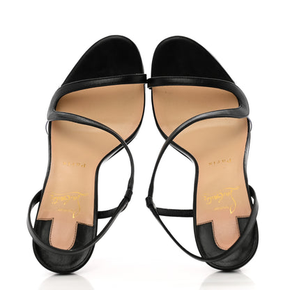 Christian Louboutin Nappa Rosalie 100 Sandals 38.5 Black 2 of 10