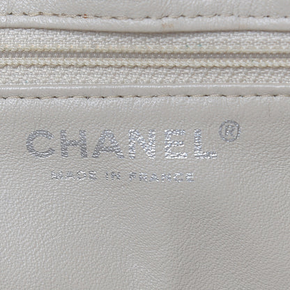 Chanel Lambskin Quilted Timeless Camera Case White 6 of 19