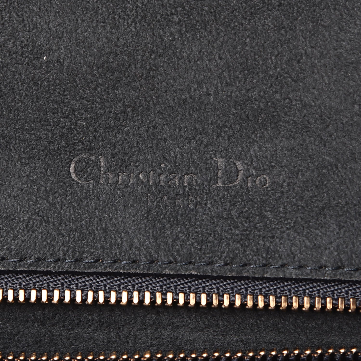 Christian Dior Denim Studded Medium Diorama Flap Bag Blue 6 of 12