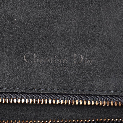 Christian Dior Denim Studded Medium Diorama Flap Bag Blue 6 of 12