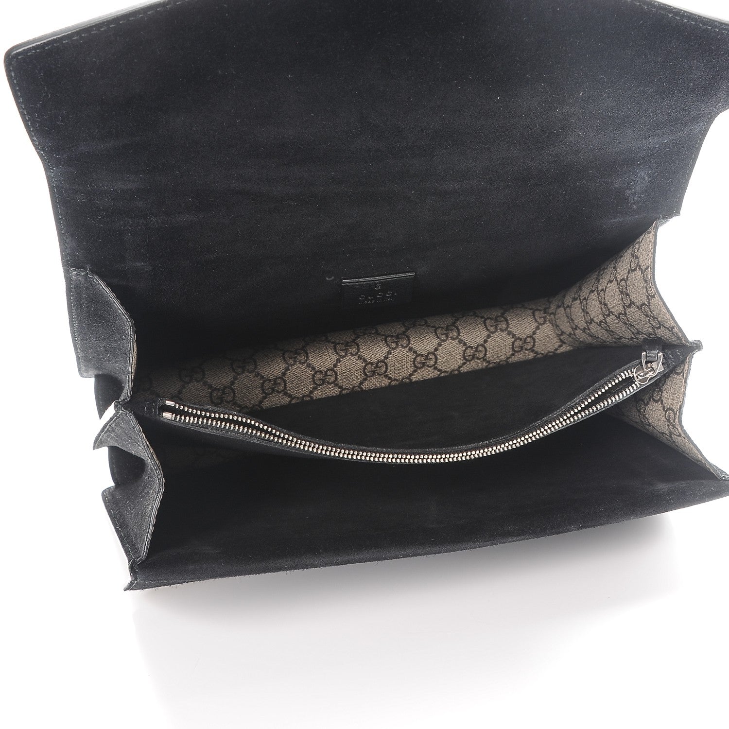 Gucci GG Supreme Monogram Medium Dionysus Shoulder Bag Black 5 of 7