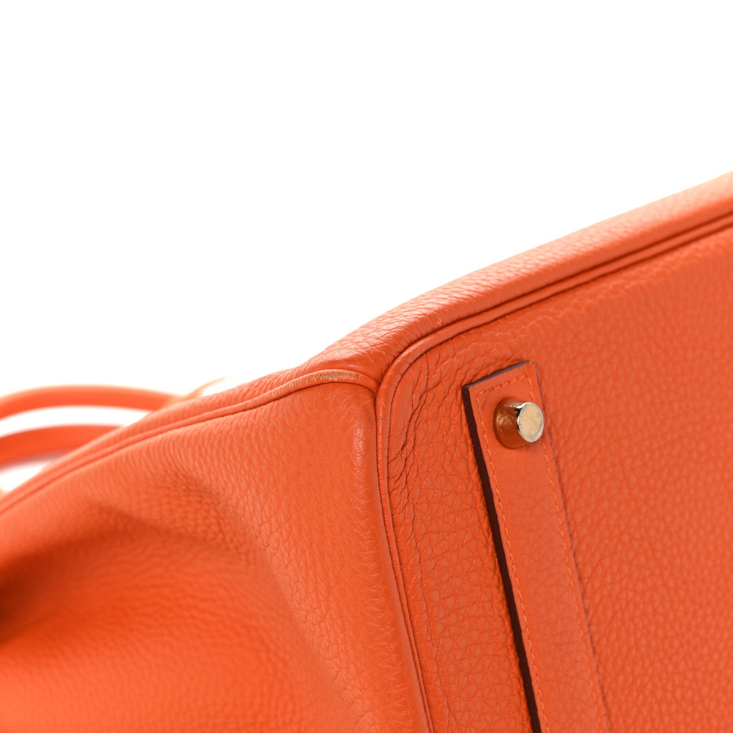 Hermes Togo Birkin 40 Orange 8 of 13