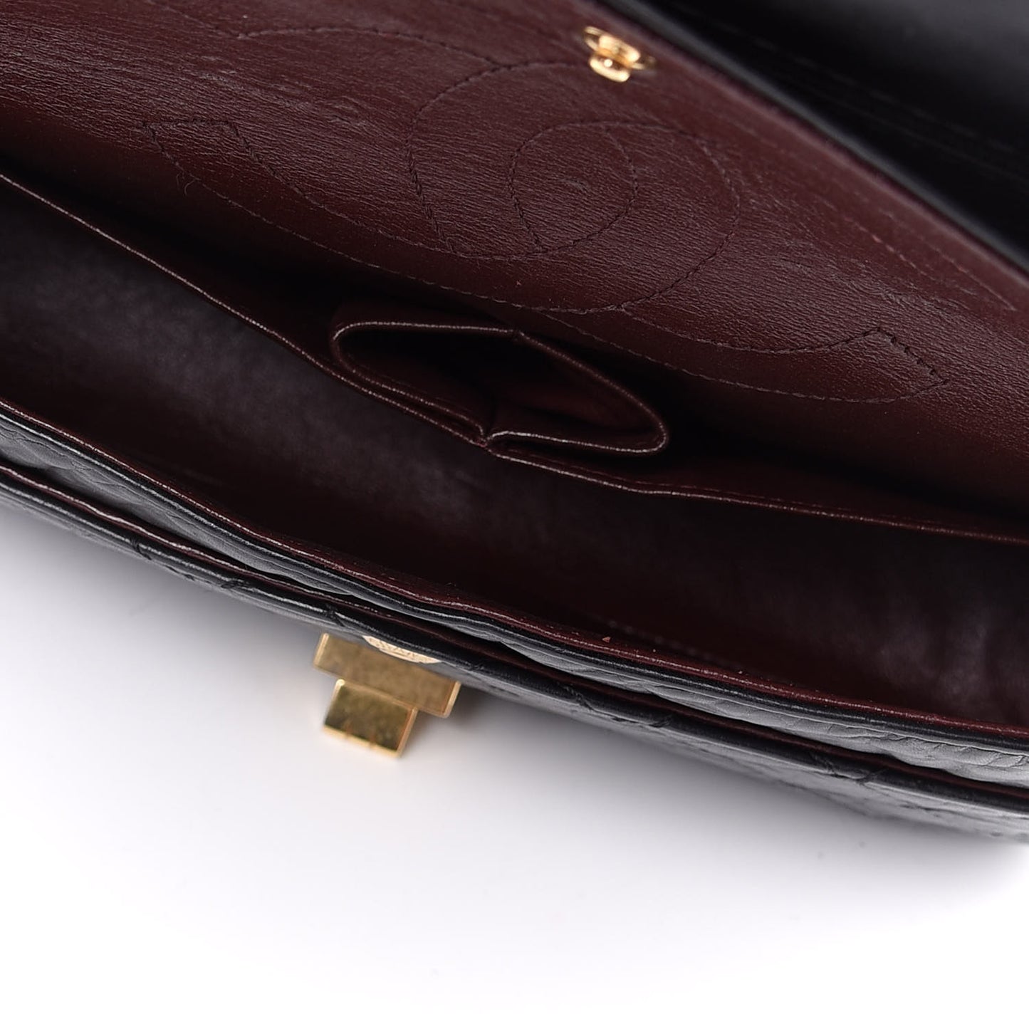 Aged Calfskin 50th Anniversary 2.55 Reissue 225 Flap Black