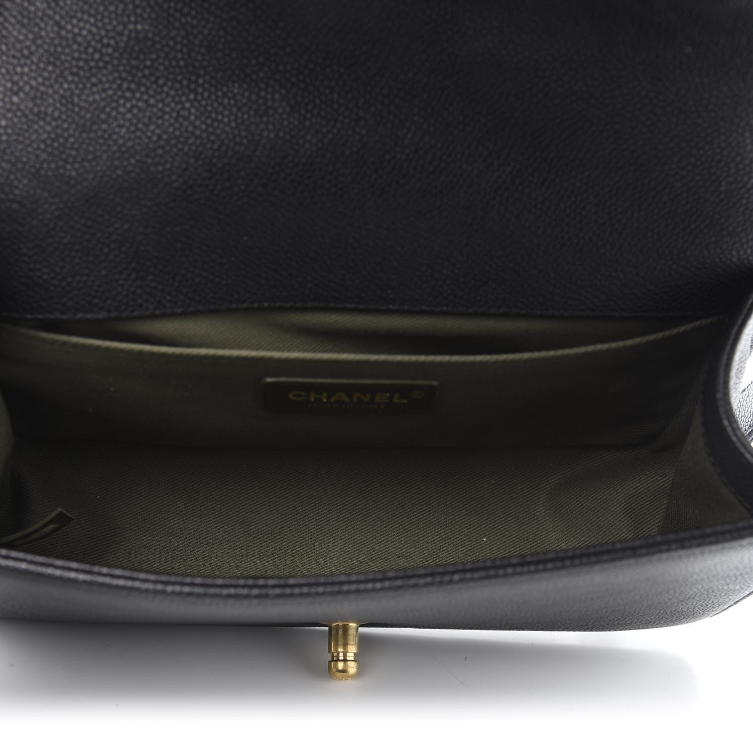 Chanel Caviar Quilted Medium Boy Flap Black 5 of 11