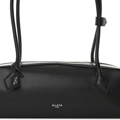 Alaia Shiny Goatskin Medium Le Teckel Bag Black 8 of 11