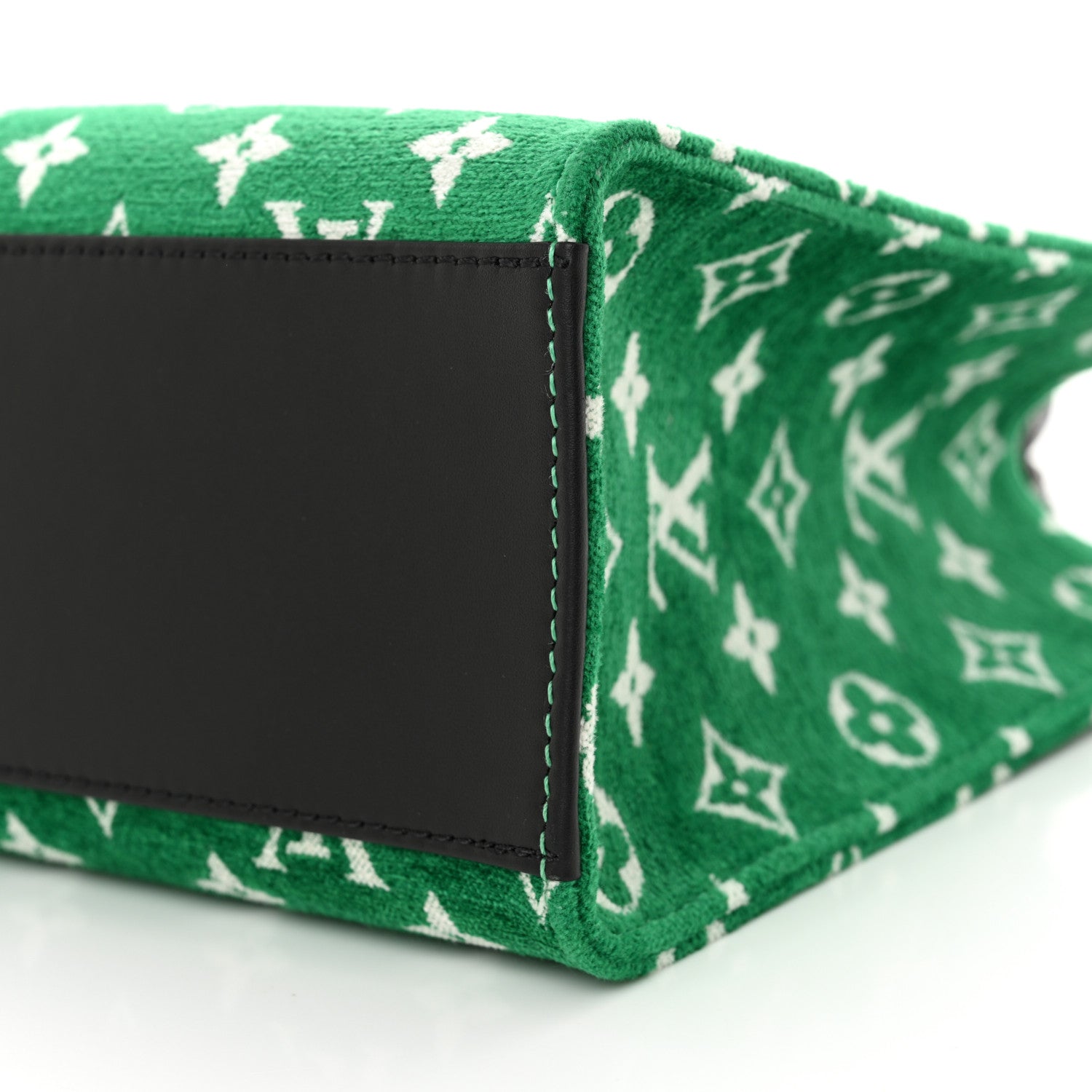 Louis Vuitton Jacquard Velvet Monogram Onthego PM Green 9 of 9
