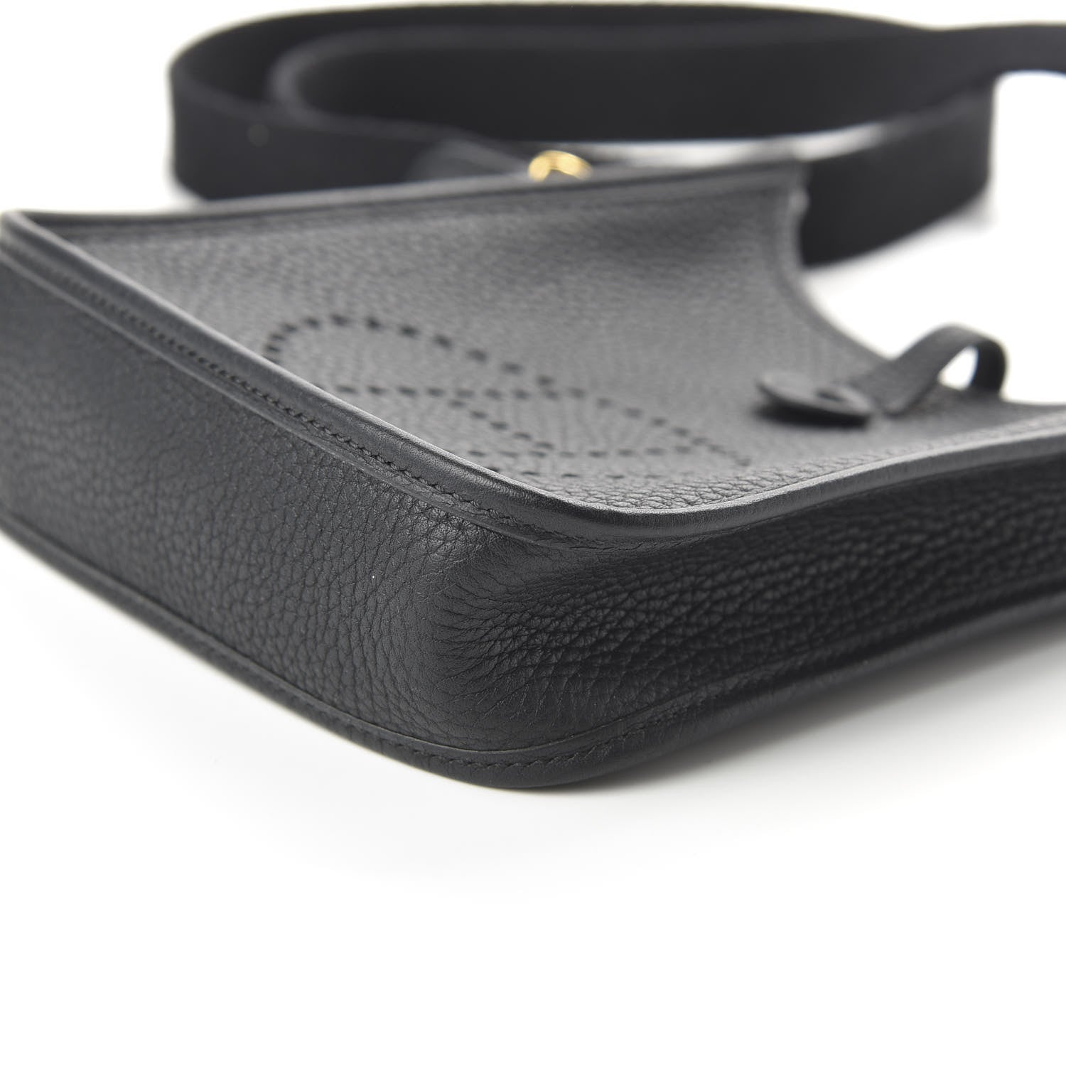 Hermes Taurillon Clemence Evelyne TPM Black 7 of 9
