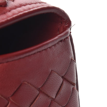 Bottega Veneta Nappa Intrecciato Alumna Bag China Red 13 of 16