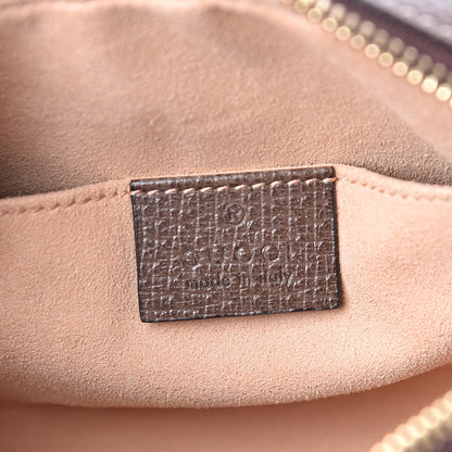 Gucci GG Supreme Monogram Web Mini Ophidia Shoulder Bag Brown 6 of 10