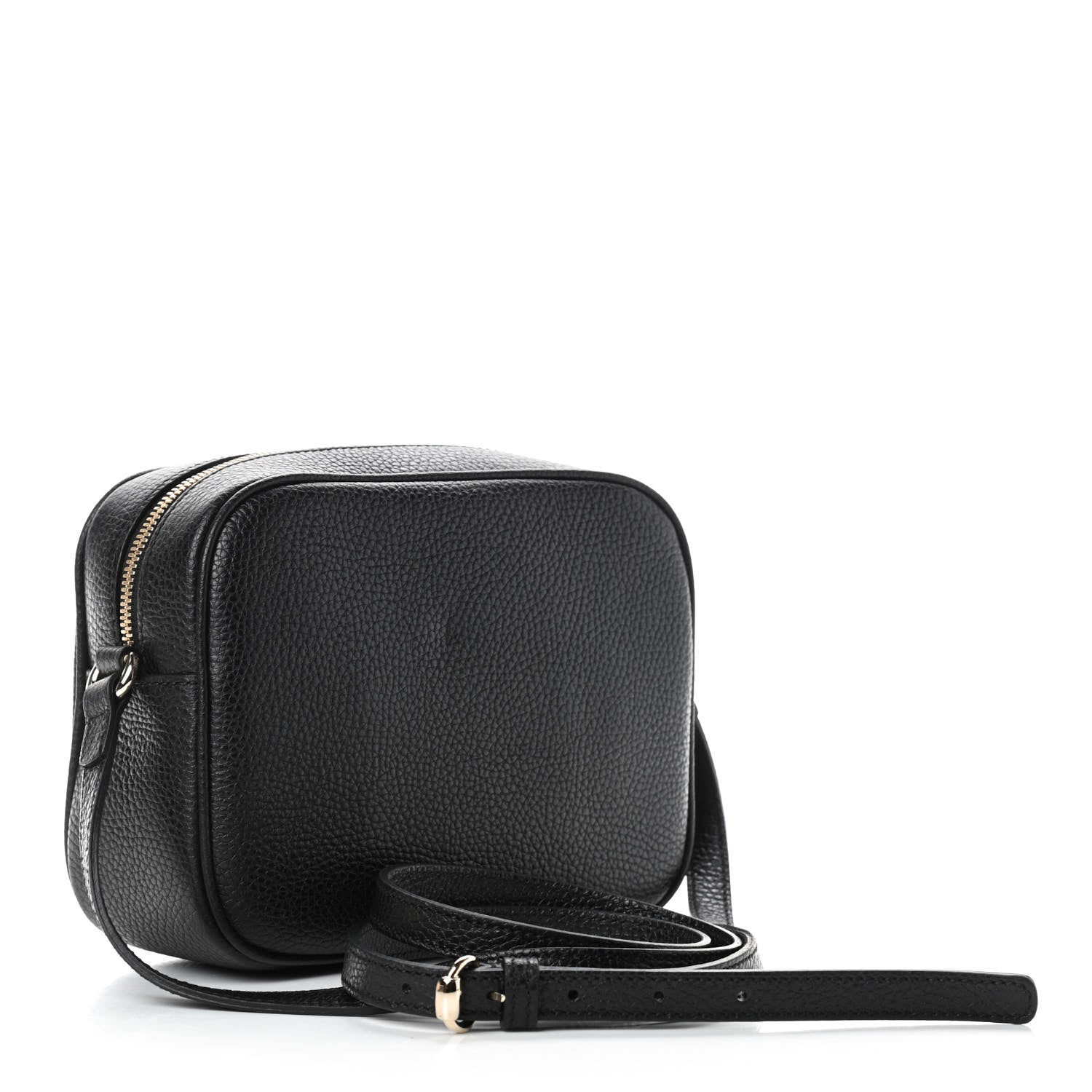 Gucci Pebbled Calfskin Small Soho Disco Bag Black 5 of 17