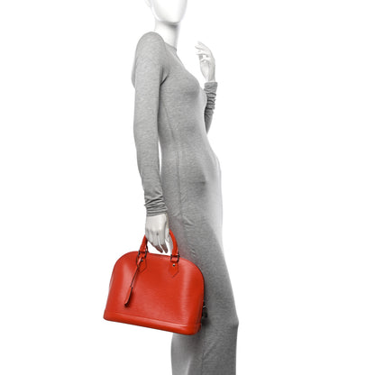 Louis Vuitton Epi Alma PM Piment 2 of 9