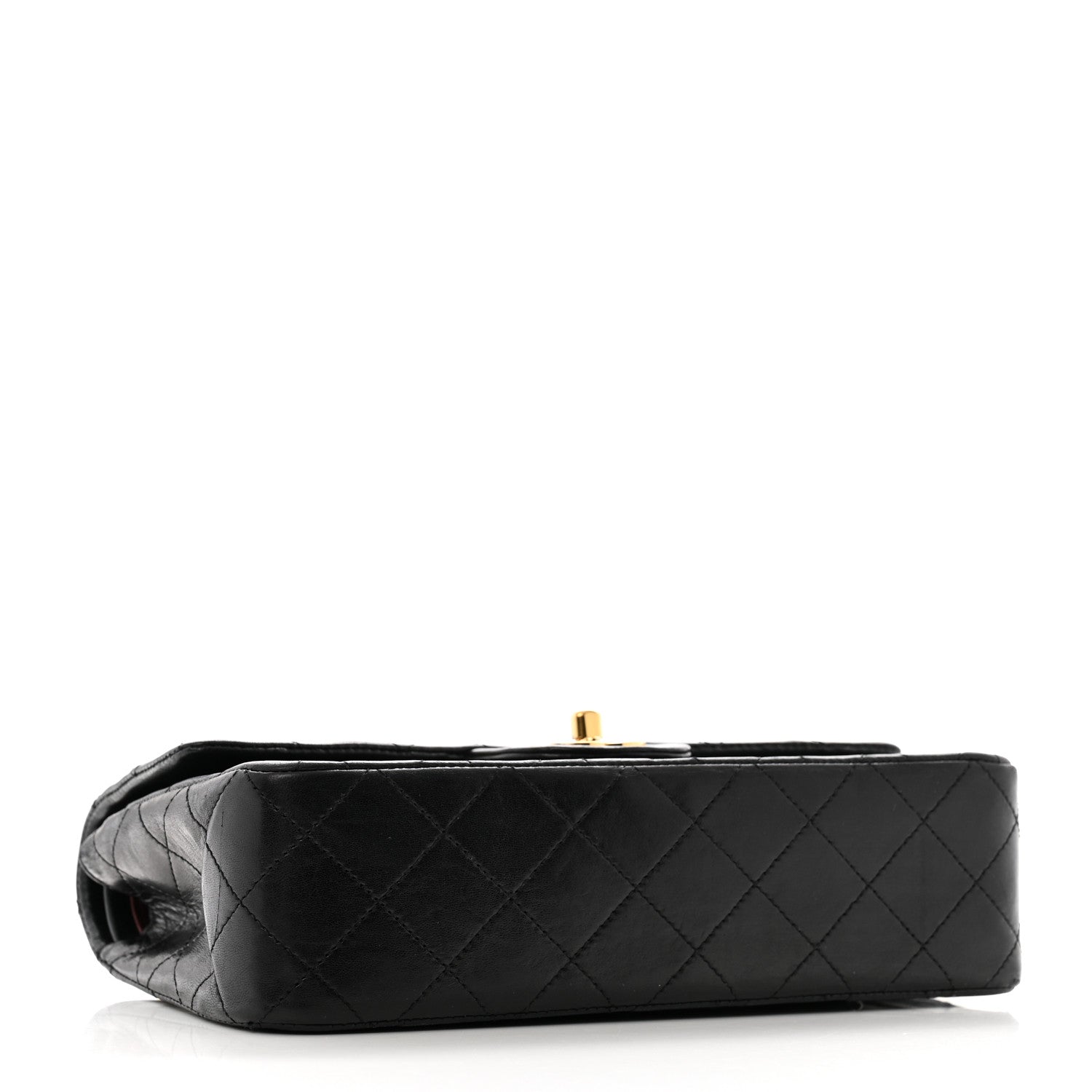 Chanel Lambskin Quilted Small Double Flap Black 4 of 16