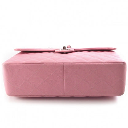 Chanel Caviar Jumbo Classic Flap Pink 4 of 12