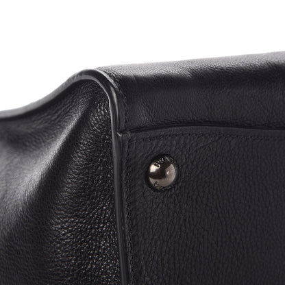 Prada Glace Calf Twin Pocket Tote Black 11 of 13