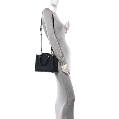 Louis Vuitton Empreinte Monogram Giant Onthego PM Black 2 of 9