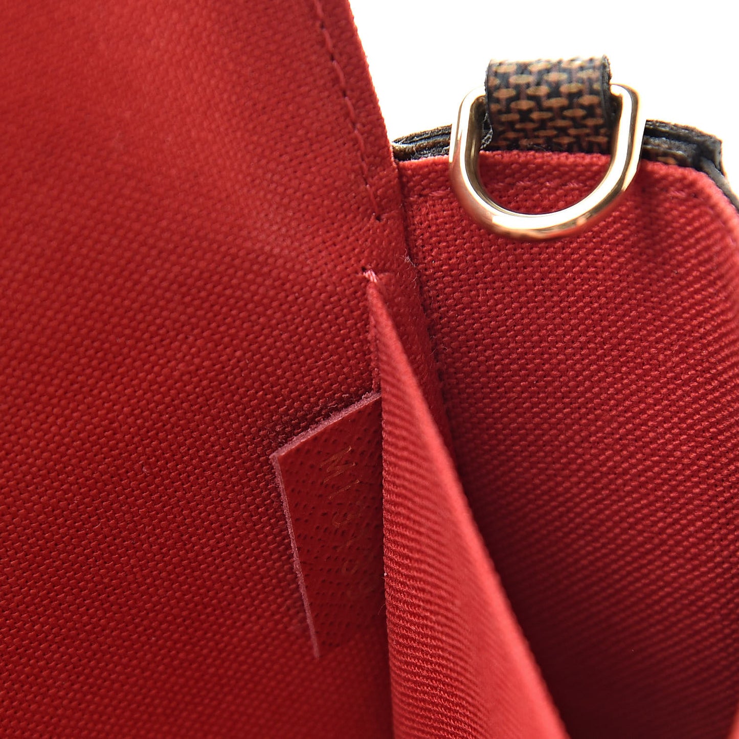 Damier Ebene Pochette Felicie Chain Wallet