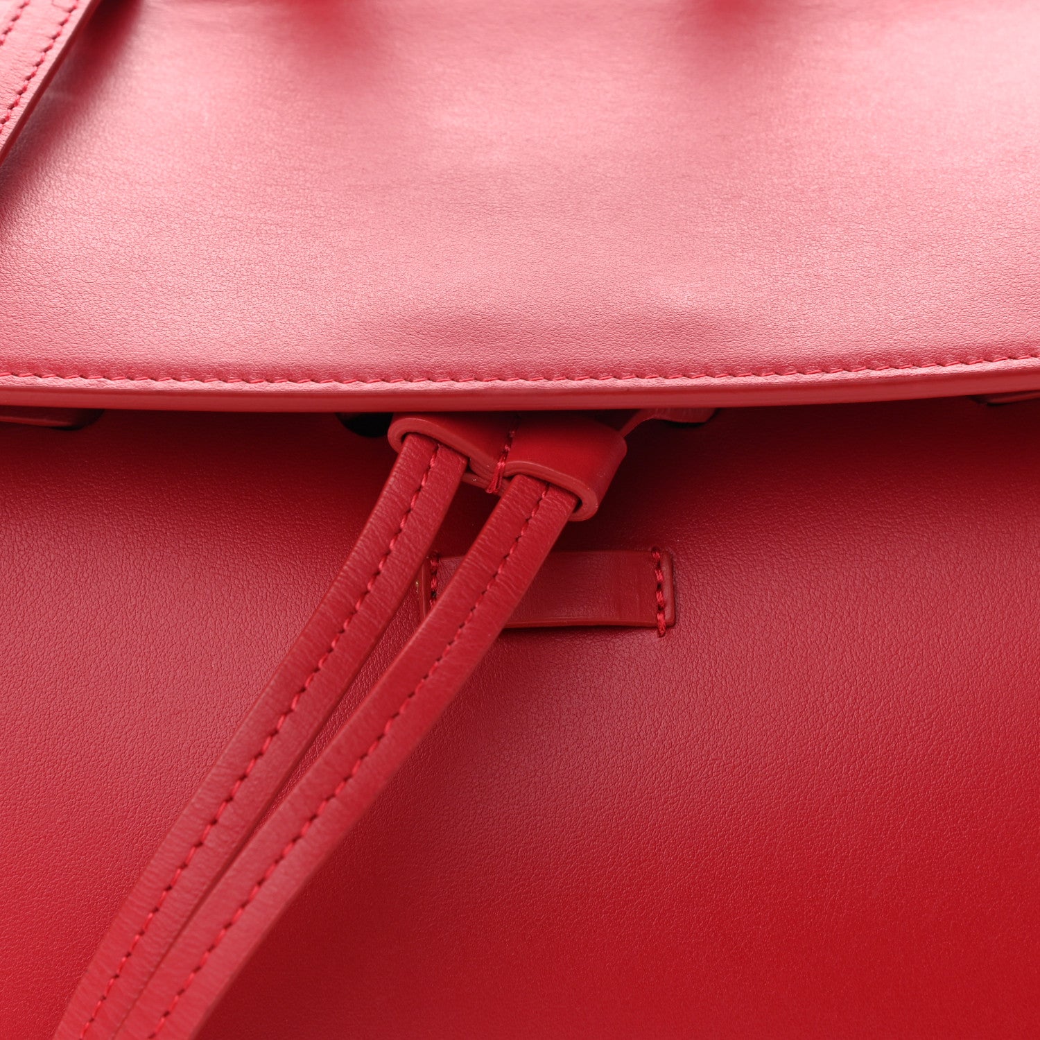 Mansur Gavriel Calfskin Mini Mini Lady Bag Flamma 7 of 11