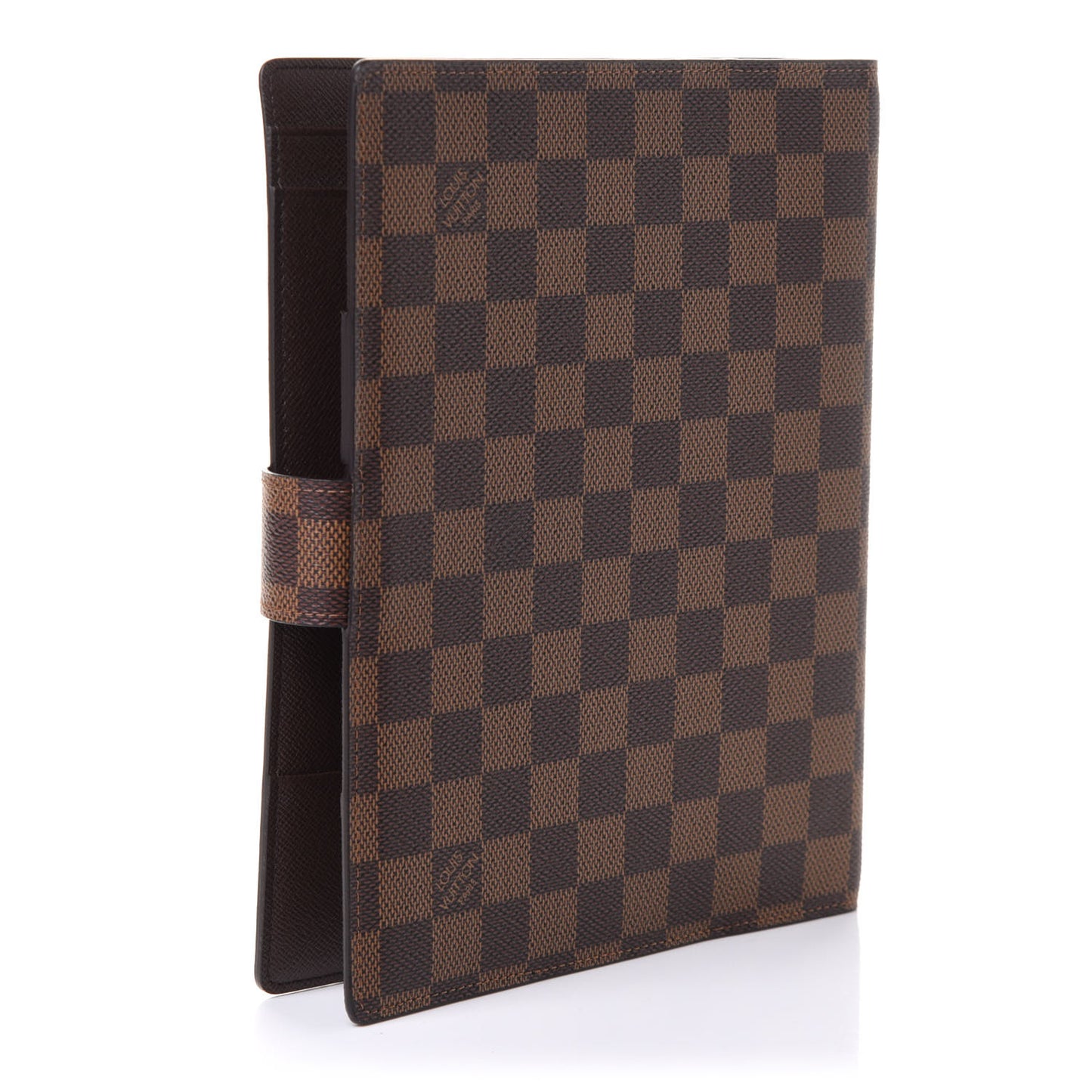Damier Ebene Large Ring Agenda Cover