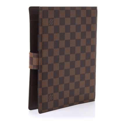 Louis Vuitton Damier Ebene Large Ring Agenda Cover 3 of 9