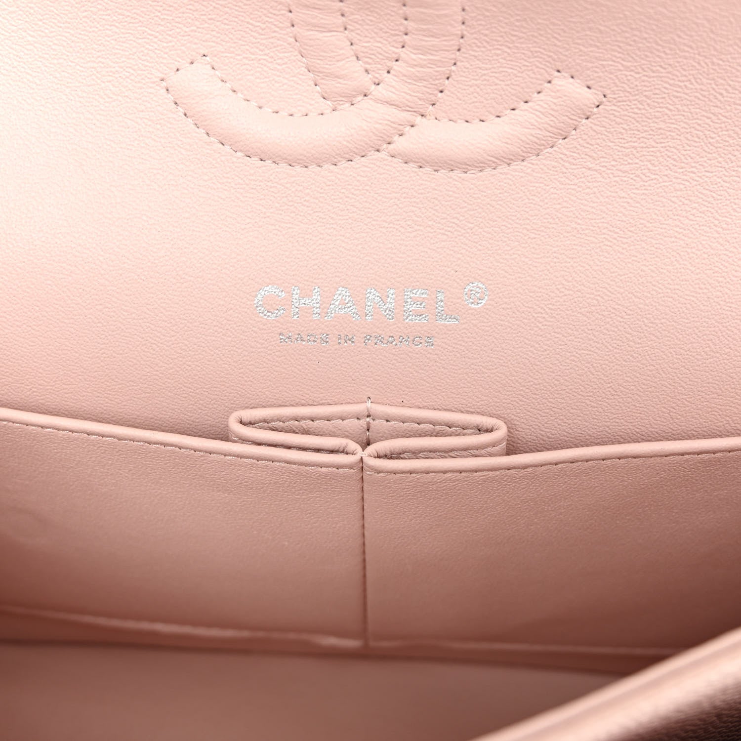 Chanel Caviar Quilted Medium Double Flap Light Pink 6 of 13