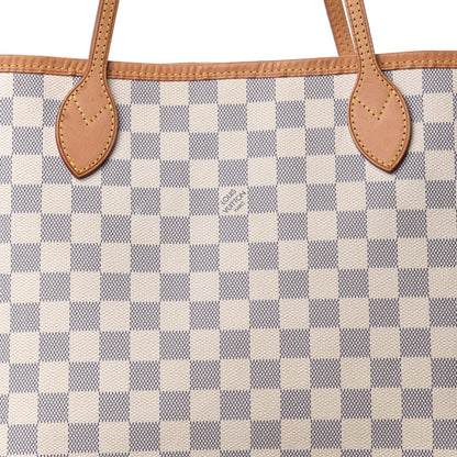 Louis Vuitton Damier Azur Neverfull MM 10 of 10
