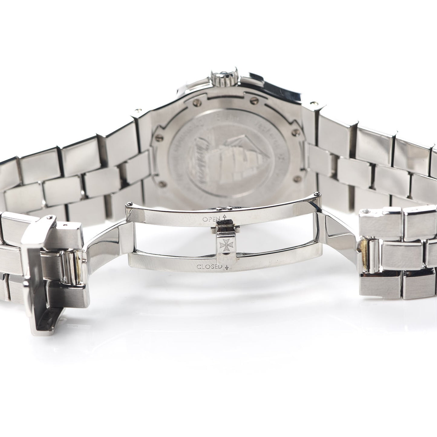 Stainless Steel 37mm Overseas Quartz Watch 72040