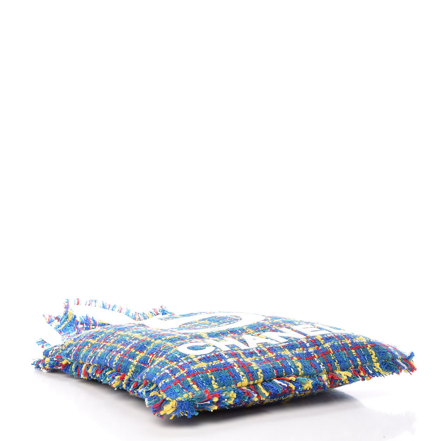 Chanel Tweed N°5 Tote White Multicolor 5 of 10