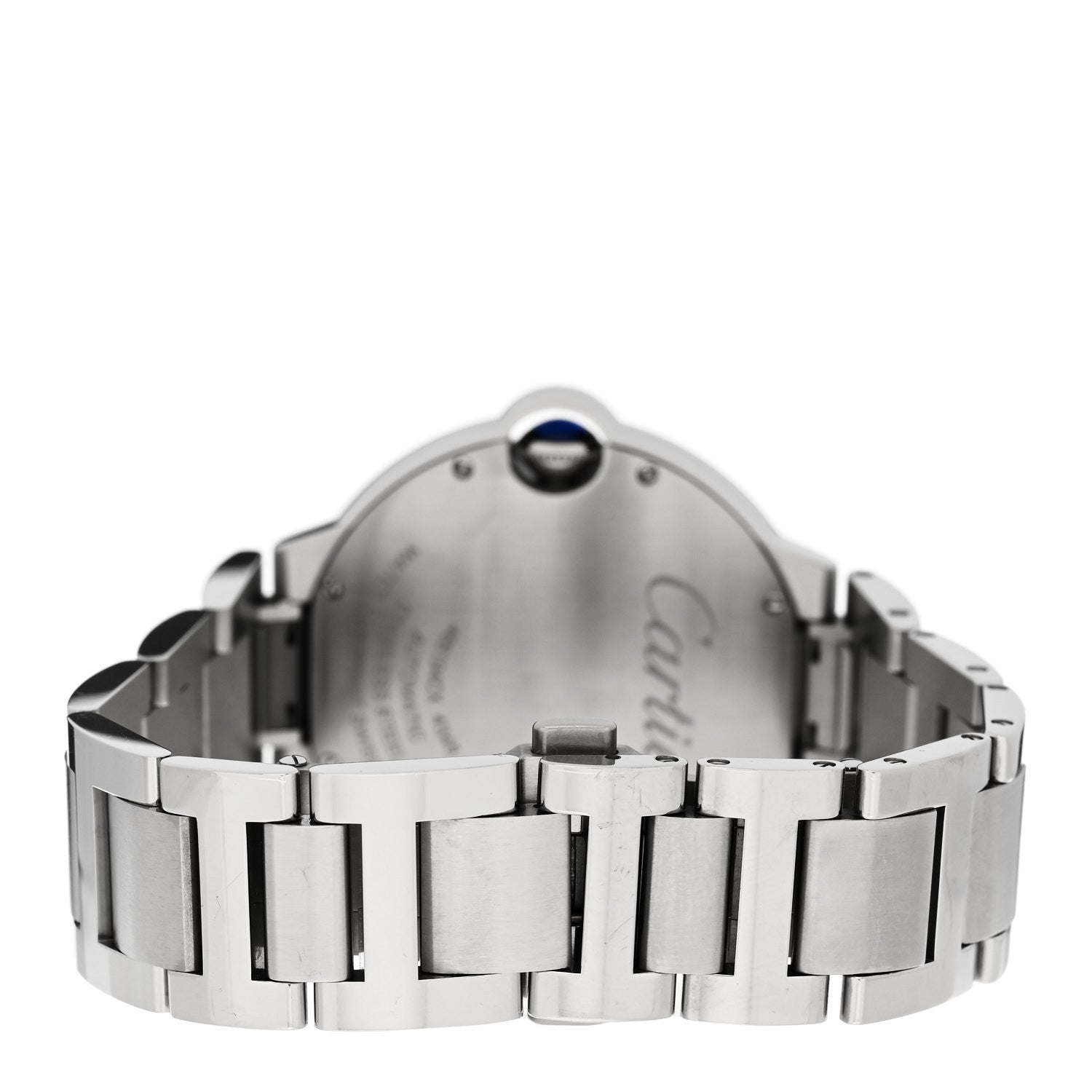 Cartier Stainless Steel 40mm Ballon Bleu De Cartier Automatic Watch Blue 3 of 5