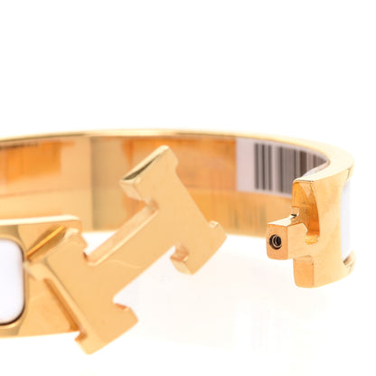 Hermes Enamel Narrow Clic Clac H Bracelet PM White 4 of 6