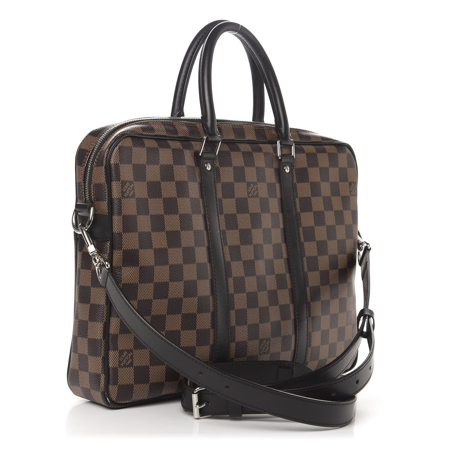 Louis Vuitton Damier Ebene Porte-Documents Voyage PM 4 of 13
