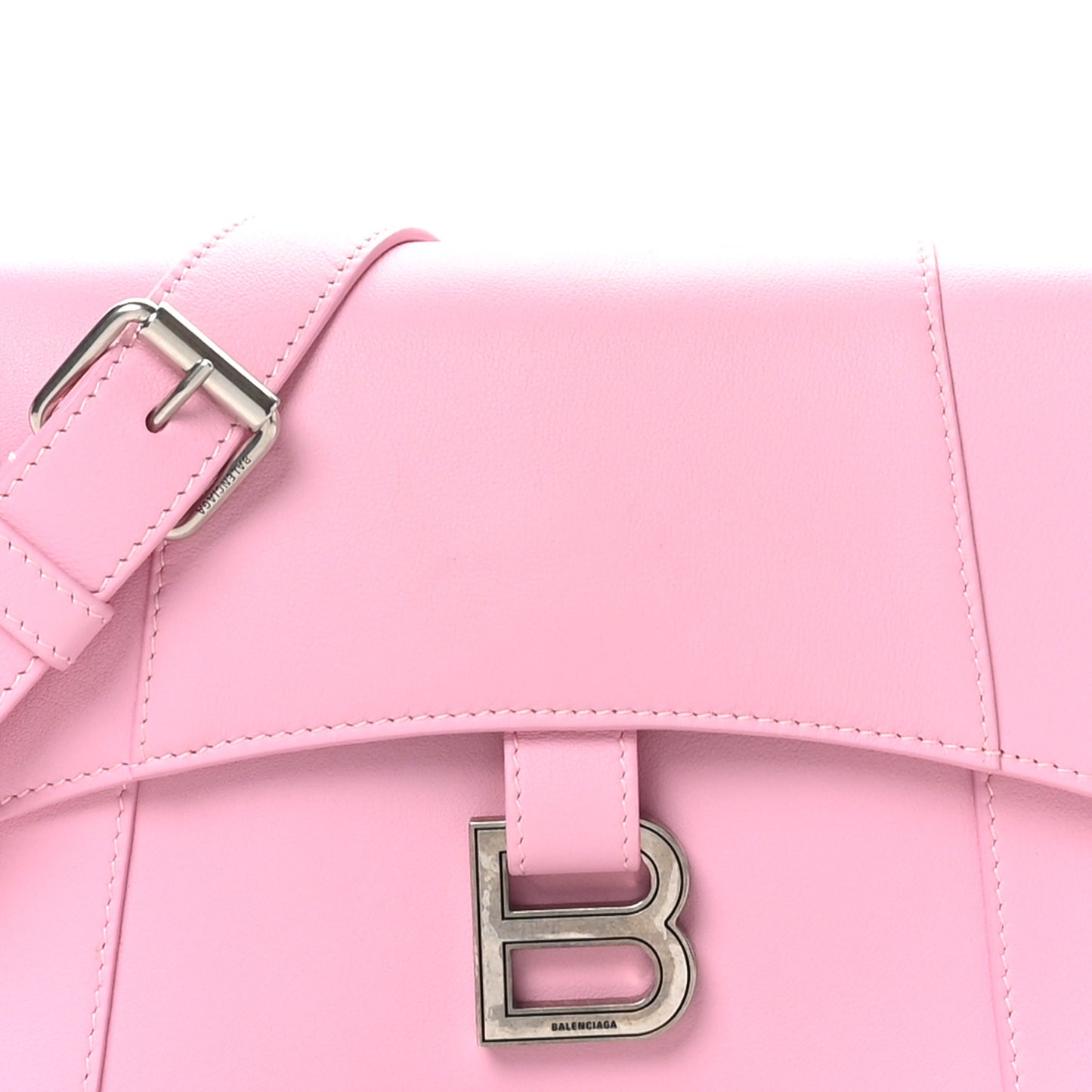 Semi Shiny Smooth Calfskin XS Downtown Shoulder Bag Candy Pink