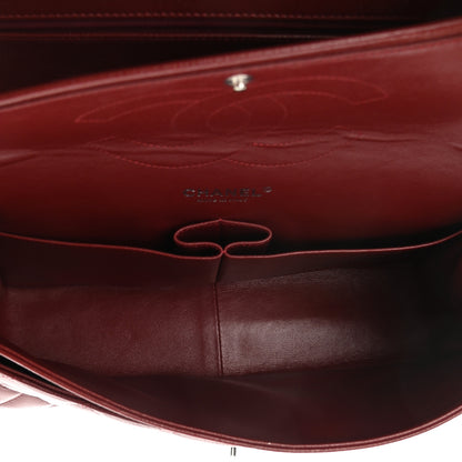 Chanel Caviar Quilted Jumbo Double Flap Burgundy 5 of 11