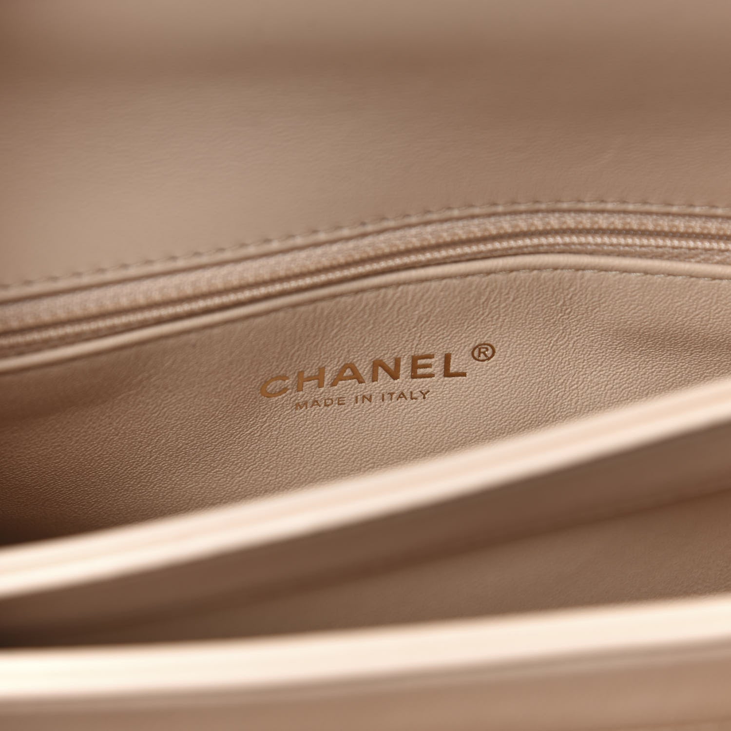 Chanel Lambskin Quilted Small Trendy CC Dual Handle Flap Bag Beige 6 of 10