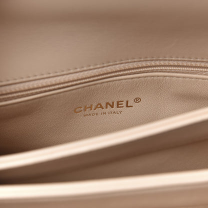 Chanel Lambskin Quilted Small Trendy CC Dual Handle Flap Bag Beige 6 of 10
