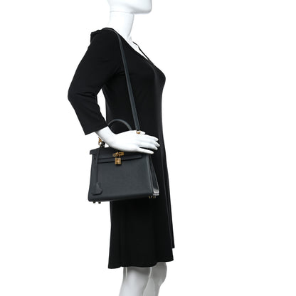 Hermes Togo Kelly Retourne 25 Vert Rousseau 2 of 11